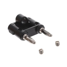 1 pcs : BU-PMDP-0 - CONN DBL BAN PLUG STACK SLDRLESS