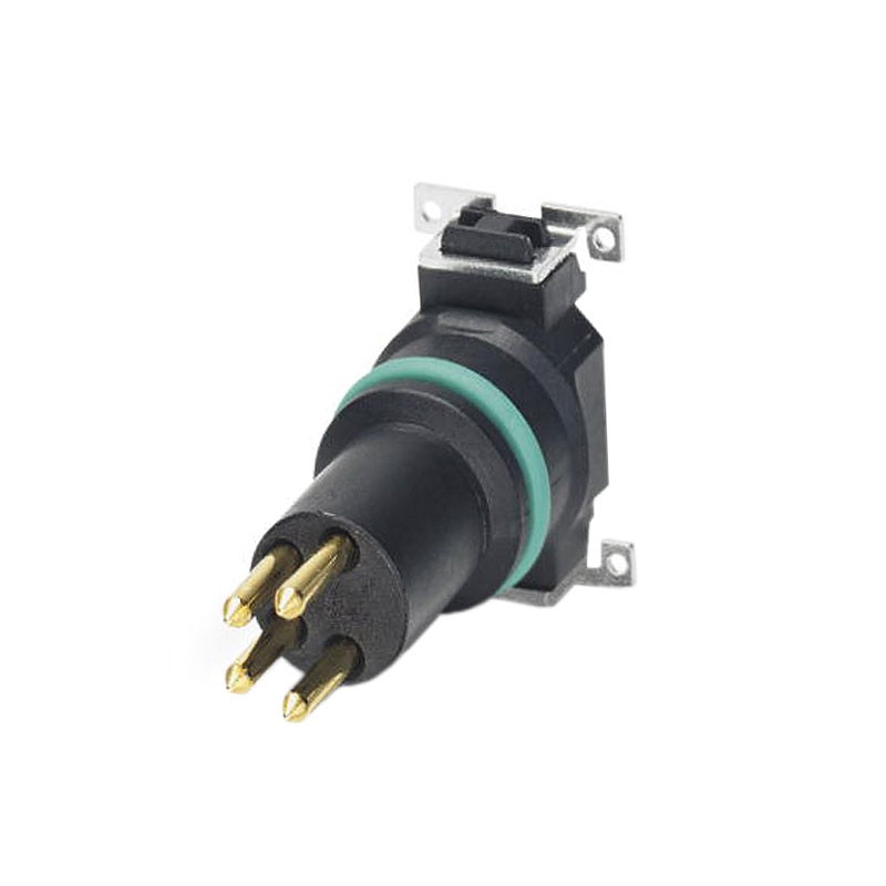 1 pcs : 1412256 - CONN MALE INSERT 4POS SOLDER