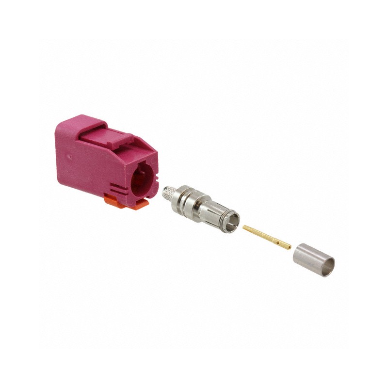 1 pcs : 0734036267 - CONN FAKRA PLUG STR 50 OHM CRIMP