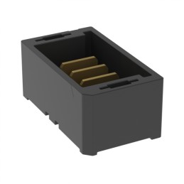 1 pcs : UMPT-03-02.5-L-V-S-TR - CONN HDR 3POS 2.00MM SMD SLDR