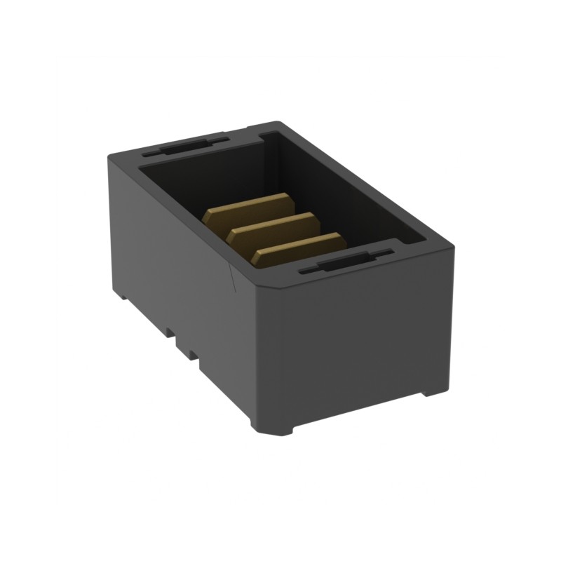 1 pcs : UMPT-03-02.5-L-V-S-TR - CONN HDR 3POS 2.00MM SMD SLDR