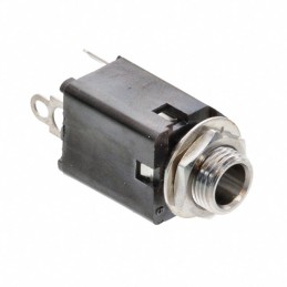 1 pcs : 113BX - CONN JACK STEREO 6.35MM PNL MNT