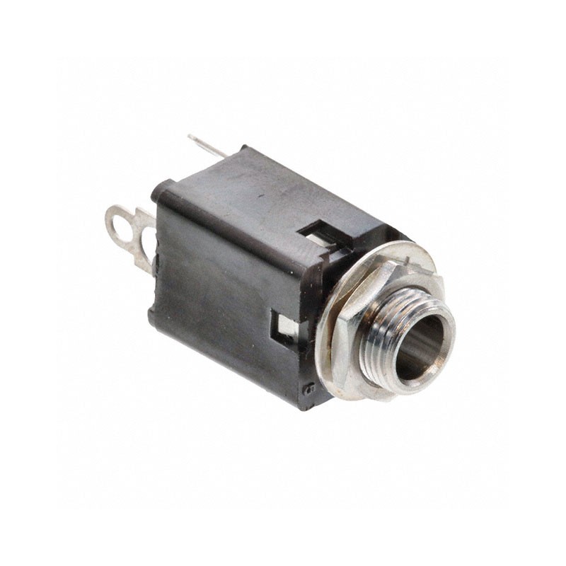 1 pcs : 113BX - CONN JACK STEREO 6.35MM PNL MNT