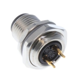 1 pcs : T4142012021-000 - CONN RCPT MALE 2POS GOLD SOLDER