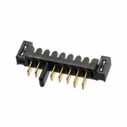 1 pcs : 1-1827654-1 - CONN HDR 7POS 2.00MM R/A SLDR