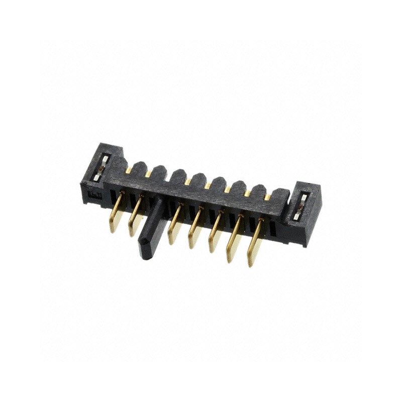 1 pcs : 1-1827654-1 - CONN HDR 7POS 2.00MM R/A SLDR