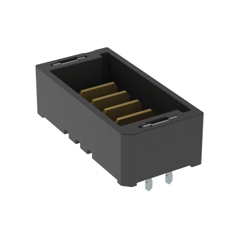 1 pcs : UMPT-04-01.5-L-V-S-W-TR - CONN HDR 4POS 2.00MM SMD SLDR