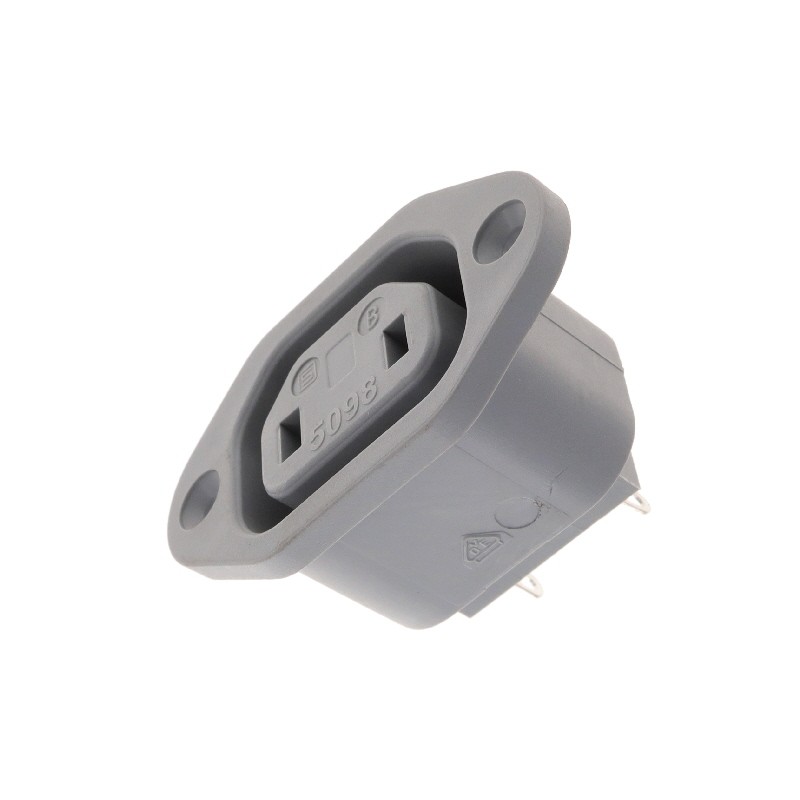 1 pcs : 6182.0026 - PWR ENT RCPT IEC320-2-2F PANEL