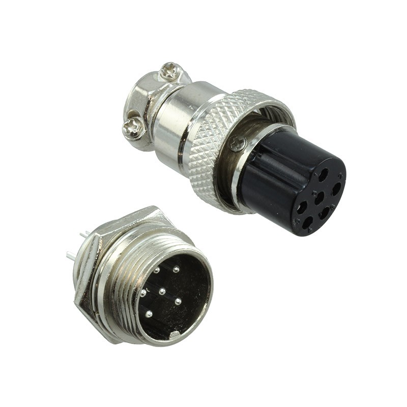 1 pcs : PRT-11475 - CONN PLUG FMALE 6POS SLDR CUP