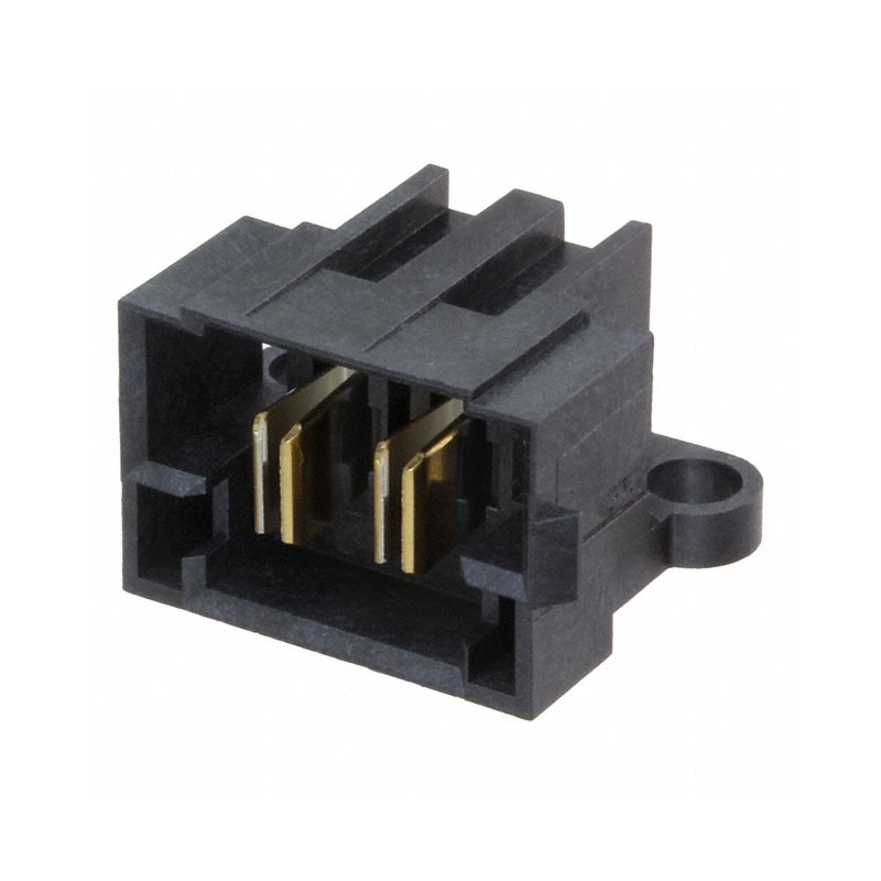1 pcs : MPT-02-01-01-L-RA-SD - CONN HDR 2POS 5.00MM R/A SLDR