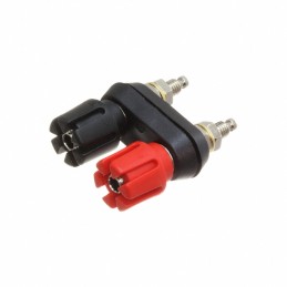 1 pcs : BU-P6883 - CONN BIND POST DL FLUTD BLK/RED