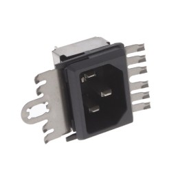 1 pcs : GRF2.0220.11 - PWR ENT RCPT IEC320-C14 PANEL QC
