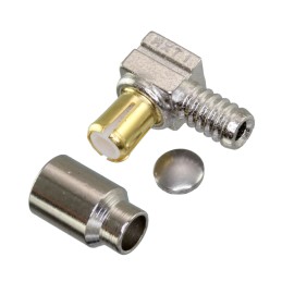 1 pcs : 0733660010 - CONN MCX PLUG R/A 50 OHM SOLDER