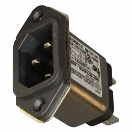 1 pcs : 6609987-8 - PWR ENT RCPT IEC320-C14 PANEL QC