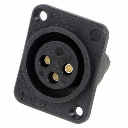 1 pcs : PD3FSC1 - CONN PLUG FMALE XLR 3P SLDR CUP