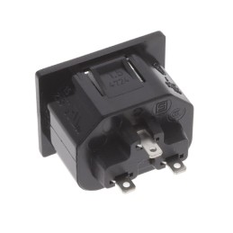 1 pcs : 4724.0300 - PWR ENT RCPT IEC320-2-2F PANEL