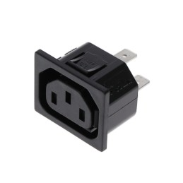 1 pcs : 4724.0000 - PWR ENT RCPT IEC320-2-2F PNL QC