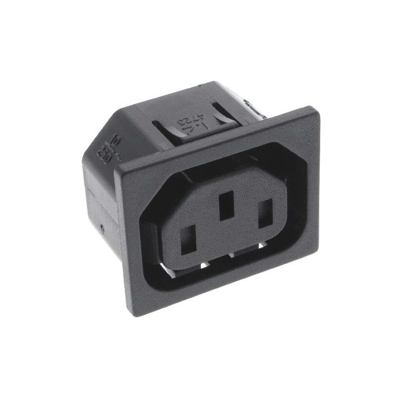 1 pcs : 4728.0300 - PWR ENT RCPT IEC320-2-2F PANEL