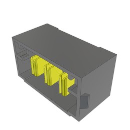 1 pcs : MPT-03-6.30-01-T-V - CONN HDR 3POS 5.00MM PCB SLDR