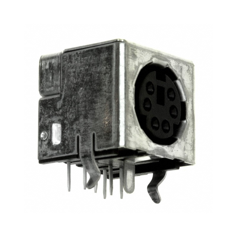 1 pcs : 5749231-1 - CONN RCPT FMALE MINI DIN 6P SLDR