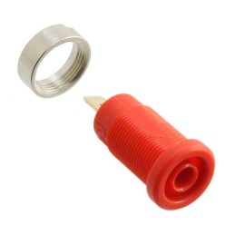 1 pcs : 72913-2 - CONN BANANA JACK QC RED 11