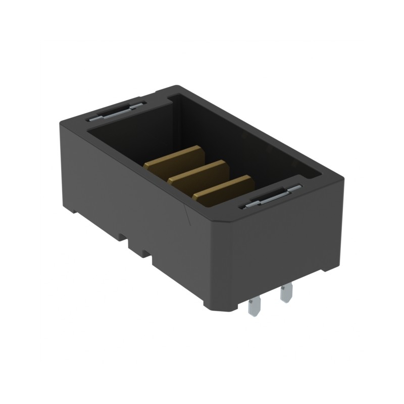 1 pcs : UMPT-03-01.5-L-V-S-W-TR - CONN HDR 3POS 2.00MM SMD SLDR