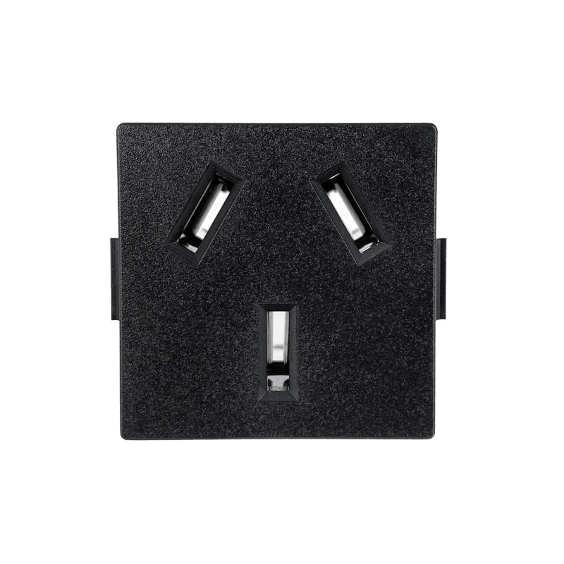 1 pcs : 741W-H/02 - SNAP-IN CHINA OUTLET RECEPTACLE,