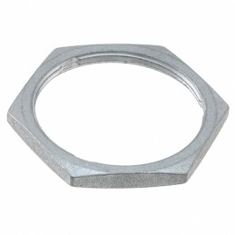 1 pcs : 114020-90 - CONN HEX NUT 18 SILVER