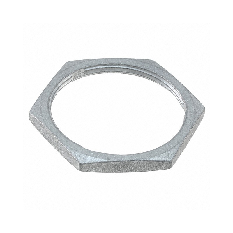 1 pcs : 114020-90 - CONN HEX NUT 18 SILVER
