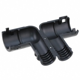 1 pcs : 100291-1 - CONN BACKSH W/CLMP SZM24 M27 BLK