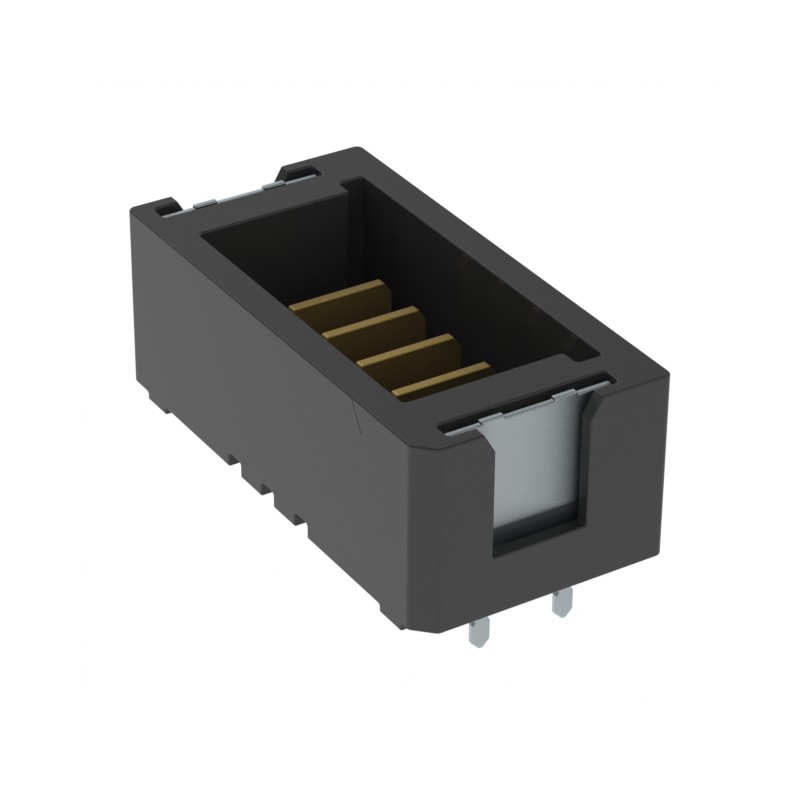 1 pcs : UMPT-04-02.5-L-V-S-W-M-TR - CONN HDR 4POS 2.00MM SMD SLDR