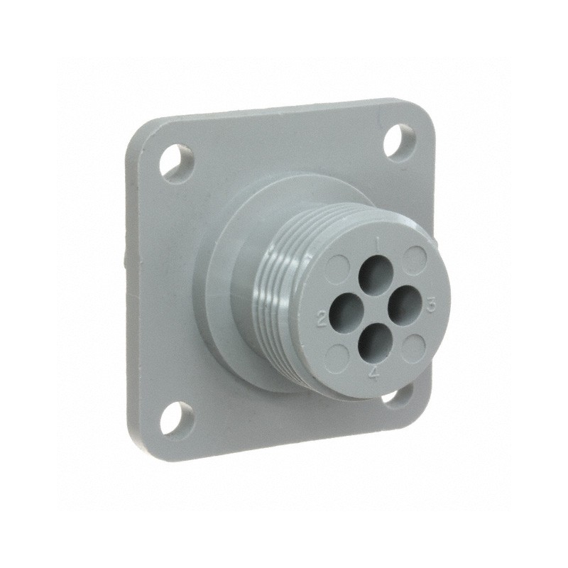 1 pcs : 211908-1 - CONN RCPT HSNG FMALE 4POS PNL MT