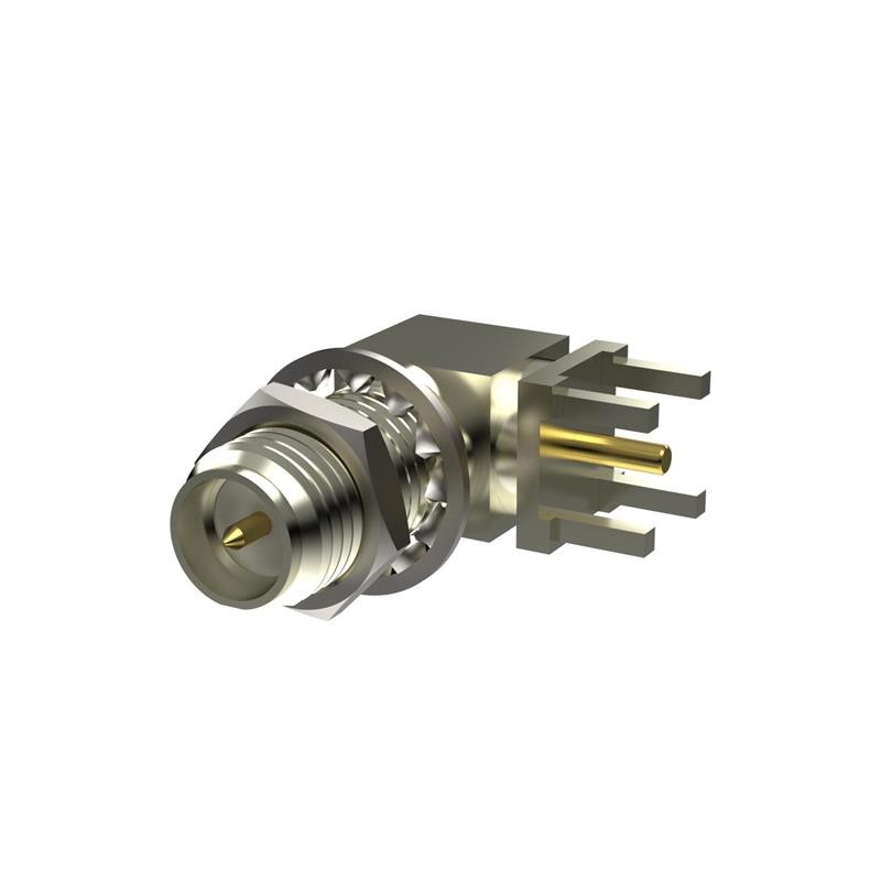 1 pcs : PCB.114SMAFRA.NI - SMA(F)RA FOR PCB MOUNT NI PLATIN