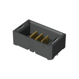 1 pcs : UMPT-03-01.5-G-V-S-W-TR - CONN HDR 3POS 2.00MM SMD SLDR