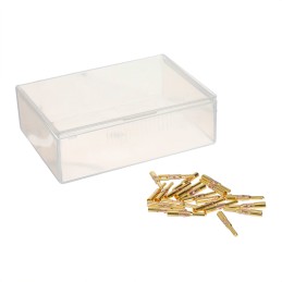 1 pcs : FGG.2B.575.ZZC - CONTACT PIN 12-16AWG CRIMP GOLD