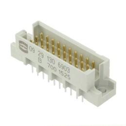 1 pcs : 09291306903 - CONN DIN HDR 30POS PCB GOLD