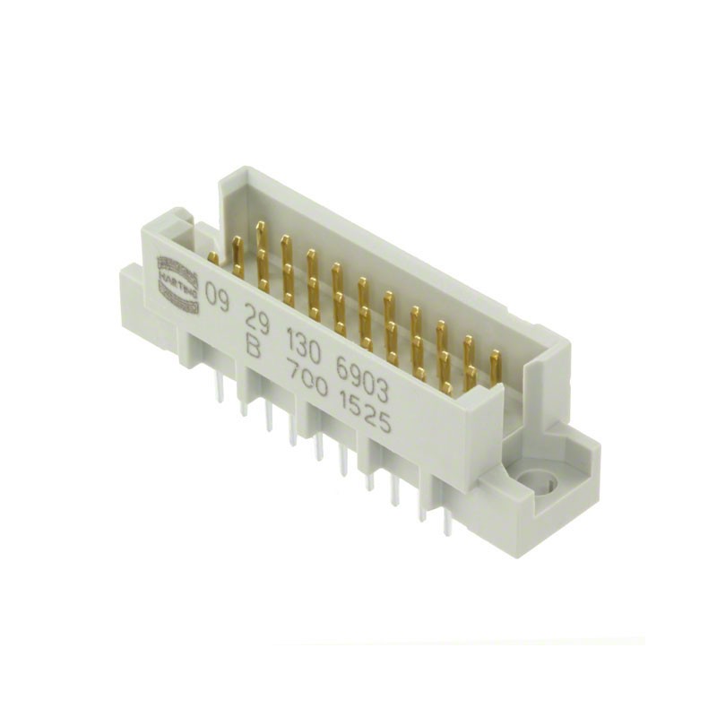 1 pcs : 09291306903 - CONN DIN HDR 30POS PCB GOLD