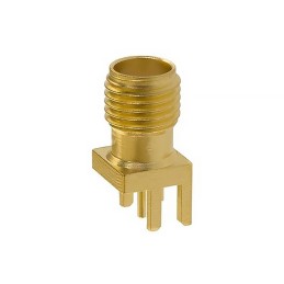 1 pcs : BU-1420711821 - CONN SMA JACK STR. 50 OHM EDGE M