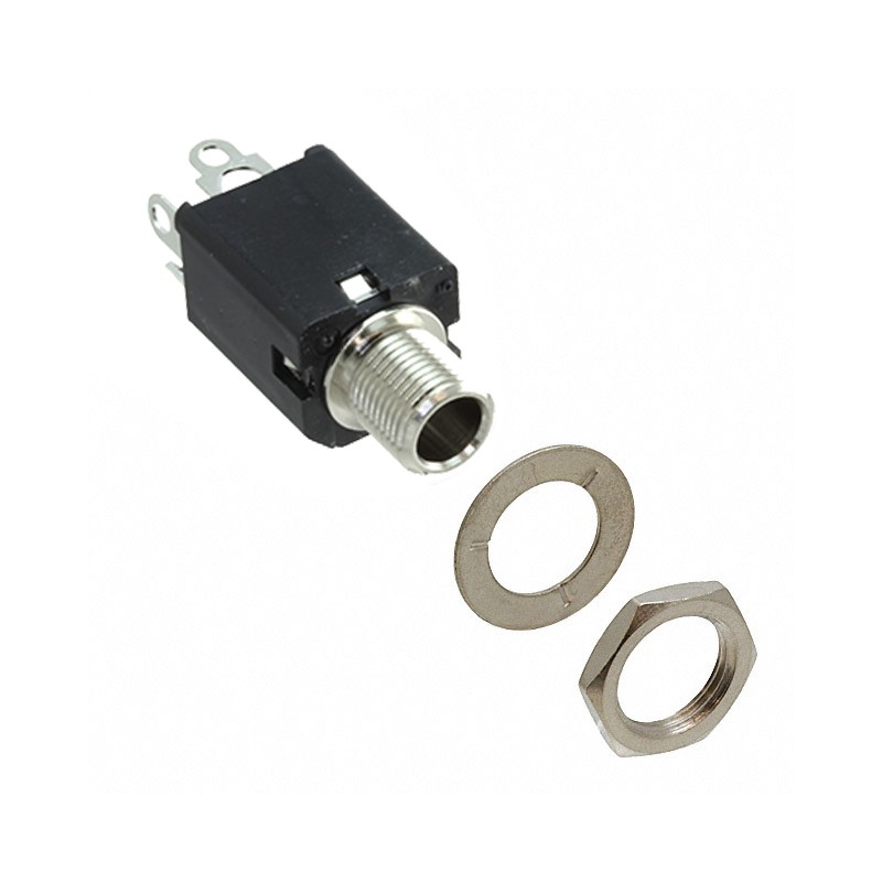 1 pcs : L114BX - CONN JACK STEREO 6.35MM PNL MNT