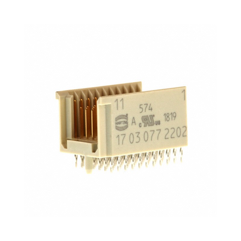 1 pcs : 17030772202 - CONN HEADER 77POS 2MM PRESS-FIT
