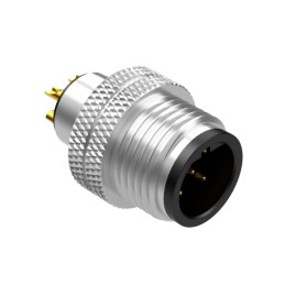 1 pcs : 50-01021 - M12 B-CODE 5POS PLUG MOLDING