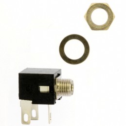 1 pcs : MDSL2ARA - CONN JACK MONO 2.46MM R/A