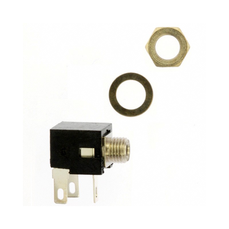 1 pcs : MDSL2ARA - CONN JACK MONO 2.46MM R/A