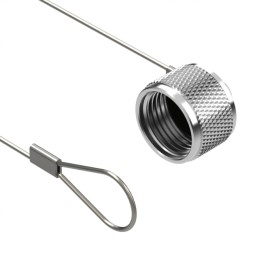 1 pcs : 55-00152 - CONN CAP M12 W/LEASH