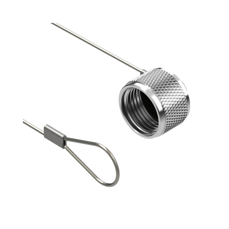 1 pcs : 55-00152 - CONN CAP M12 W/LEASH