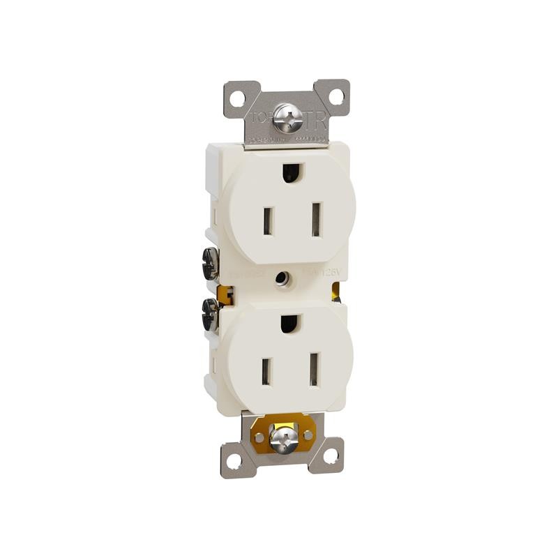 1 pcs : SQR42101LA - TR 15A DUPLEX OUTLET RESI LA
