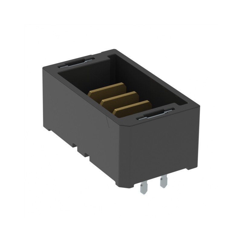 1 pcs : UMPT-03-02.5-L-V-S-W-TR - CONN HDR 3POS 2.00MM SMD SLDR