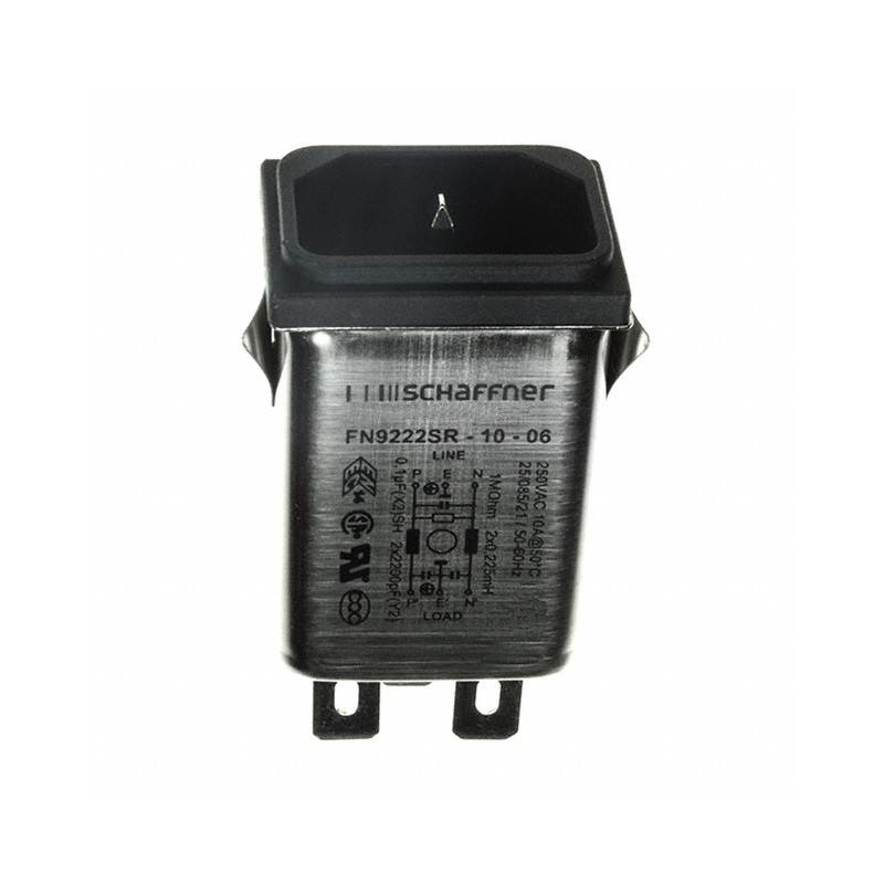 1 pcs : FN9222SR-10-06 - PWR ENT RCPT IEC320-C14 PANEL QC