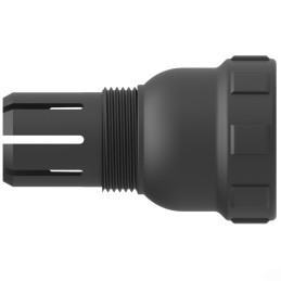 1 pcs : M902-2193 - CONN BACKSHELL SZ9 BLACK