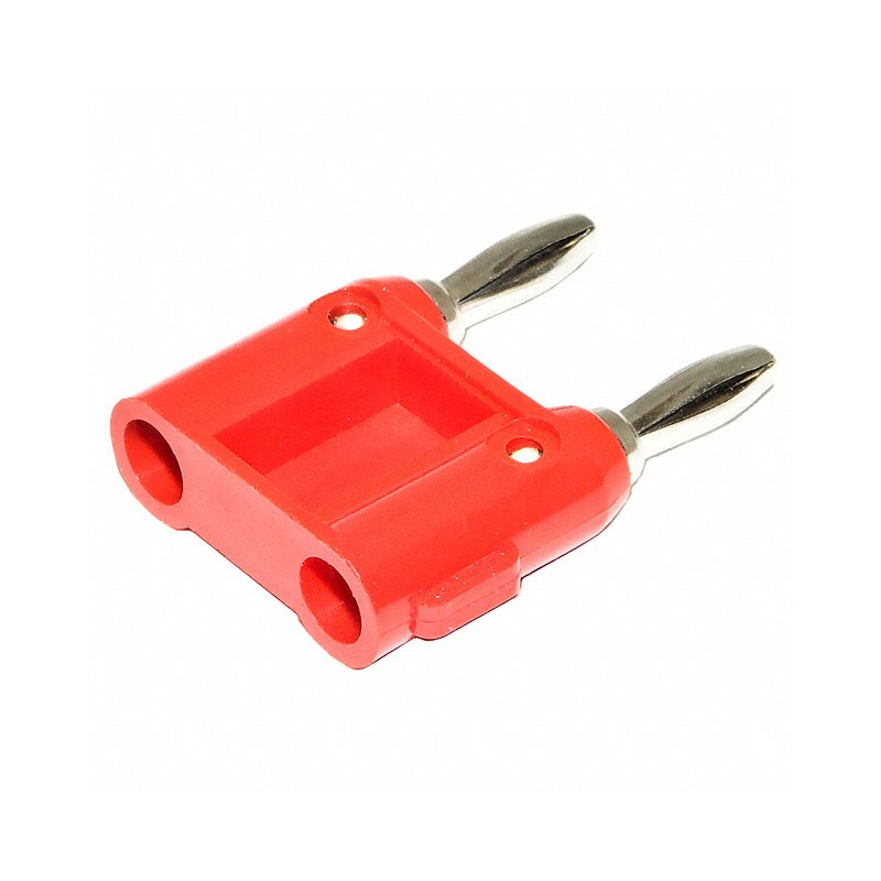 1 pcs : BU-P1330-2 - CONN DBL BAN PLG STACK SLDRLESS